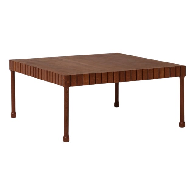 Vintage Wood Coffee Table, 1960s For Sale