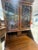 Chippendale 1980s Drexel Heritage Royal Court Secretary Desk With Glass Front Bookshelf For Sale - Image 3 of 12