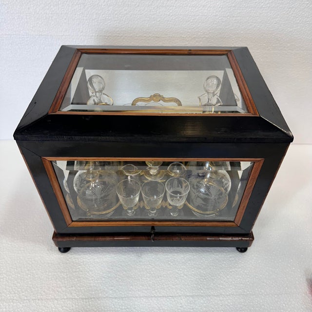 Napoleon III Crystal Liquor Decanter from Baccarat, France, 1880s, Set of 21 For Sale - Image 15 of 18