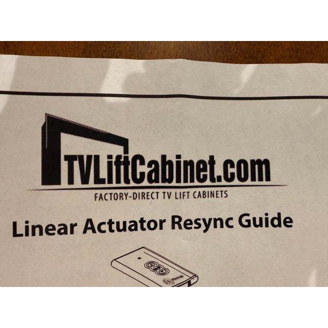 Asian Lift Cabinet Adagio Media Console For Sale - Image 3 of 12