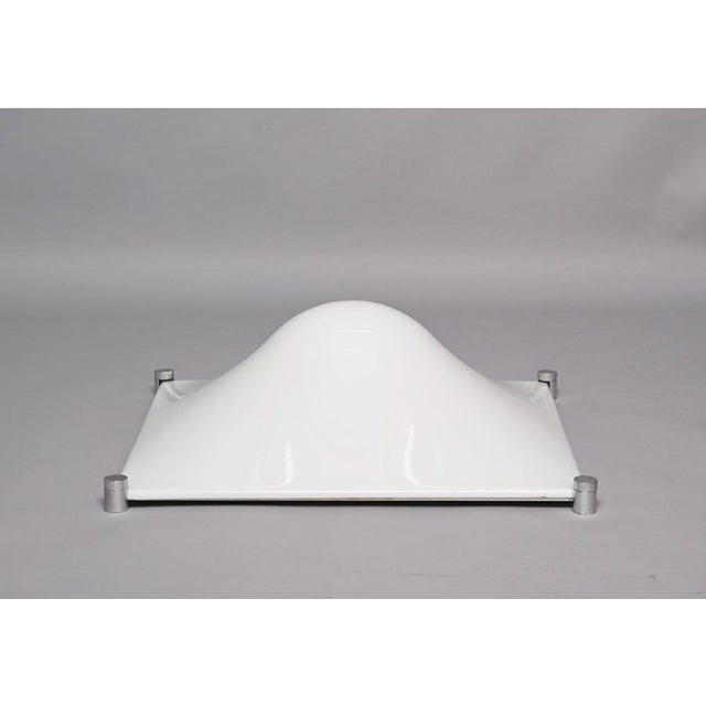 Bolla Lamp in White Acrylic Glass by Elio Martinelli for Martinelli Luce, Italy, 1960s For Sale - Image 9 of 15