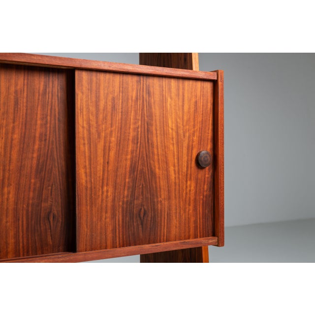 Italian Bookcase with Shelves and Storage, 1960s For Sale - Image 13 of 18