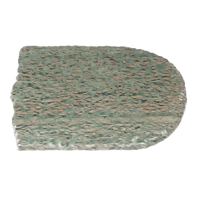 Chinese Zhenzhu Meditation Stone Slab For Sale