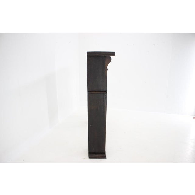 Oak Fireplace Mantel, 1950s For Sale - Image 10 of 18