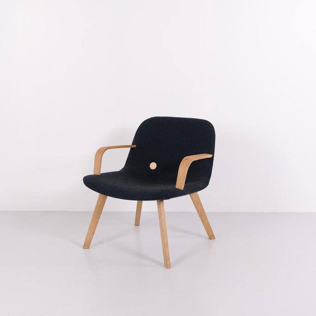 Vintage Danish Model EJ 3 Lounge Chair in Oak by Erik Jørgensen, 1990s For Sale - Image 3 of 10