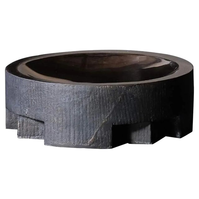 Bronze Disk Tray by Arno Declercq For Sale