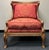 Traditional Erwin Lambeth French Empire Style Carved Giltwood Bergere Chair For Sale - Image 3 of 12