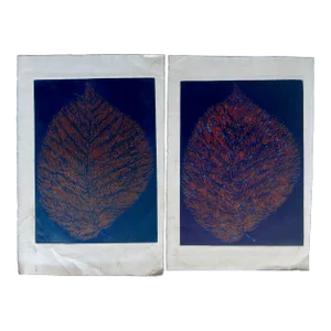 Two Mariette Bevington Unframed Lithographs