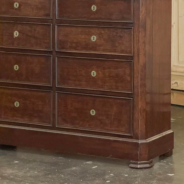 19th Century Louis Philippe Period Walnut Bookcase For Sale - Image 10 of 18