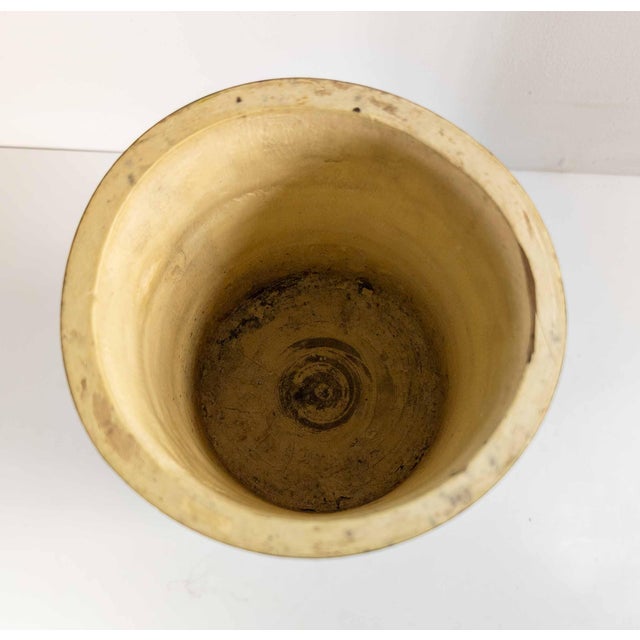 19th or 20th Century Blue Green Painted Object, Grain Measure For Sale - Image 11 of 14
