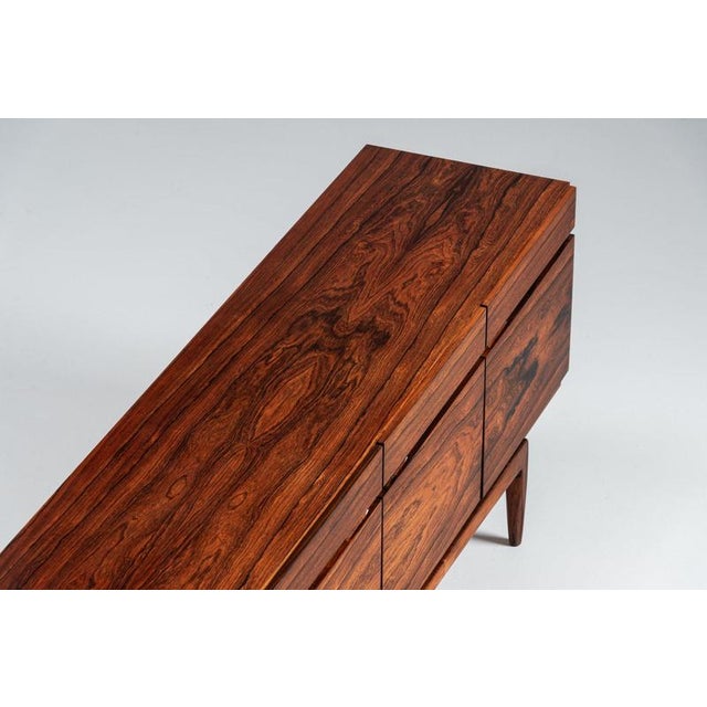Wood FA-66 Sideboard in Rosewood by Ib Kofod-Larsen for Faarup, Denmark, 1960 For Sale - Image 7 of 18
