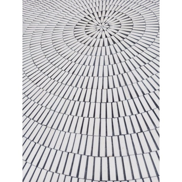 Metal Mosaic Coffee Table from Heinz Lilientahl, Germany, 1960s For Sale - Image 7 of 15
