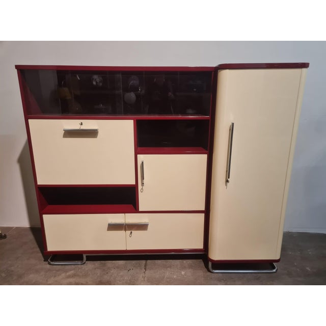 Highboard Cabinet by Robert Slezak, 1920s For Sale - Image 11 of 11