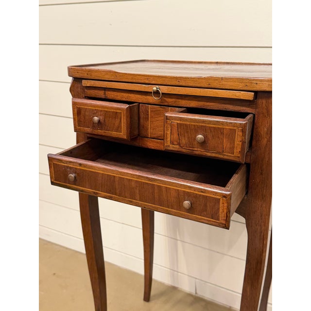 Wood 19th Century French Side Table For Sale - Image 7 of 8