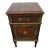 1920s Italianate Nightstand French Style Nightstand Spanish Revival Style Nightstand For Sale