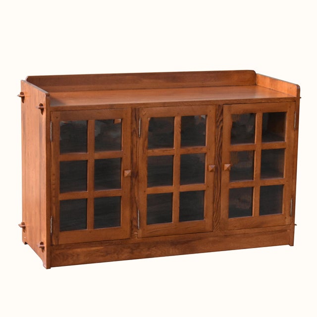This Mission Oak 3 Door Console in Michael's Cherry (MC1) combines classic Arts Crafts craftsmanship with practical...