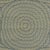 Sample - Schumacher X Celerie Kemble Feather Bloom Sisal Wallcovering In Nile For Sale