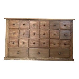 Farmhouse Biedermeier Chest of 21 Drawers For Sale