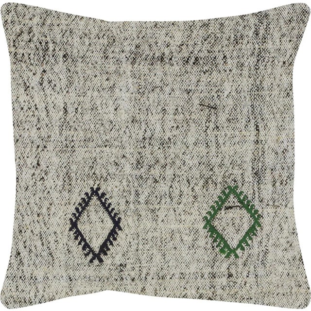 Traditional 1960s Turkish Rag Pillow For Sale - Image 3 of 3