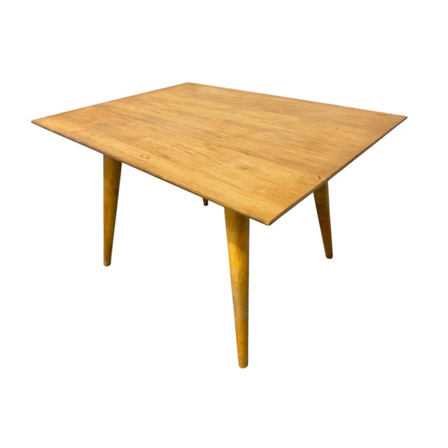 Mid-Century Modern Mid-Century Modern Paul McCobb Planner Group Solid Maple Side Table For Sale - Image 3 of 6