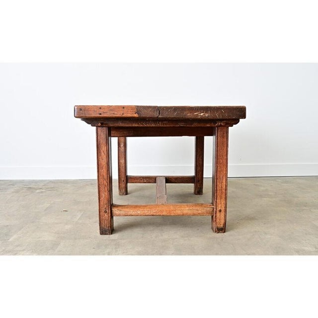 French 19th Century Farmhouse Dining or Work Table For Sale - Image 9 of 14