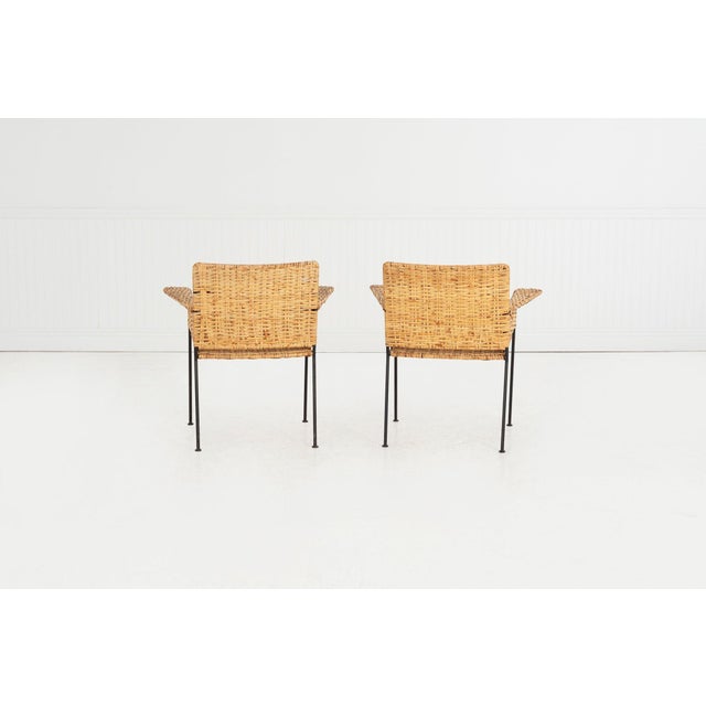 Pair of Van Keppel-Green “Vkg” Model 864 Club Chairs, California, 1953 For Sale In Chicago - Image 6 of 12