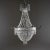 Large Basket Chandelier Candleholder, Early 19th Century For Sale - Image 4 of 13