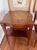 Coffee Early Twentieth Century Mahogany and Leather-Top Library Single Shelf Federal Style Side Tables, a Pair For Sale - Image 8 of 14