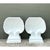 Vintage Cast Fiber Concrete Clam Shall Table Pedestals - Set of 2 For Sale - Image 11 of 12