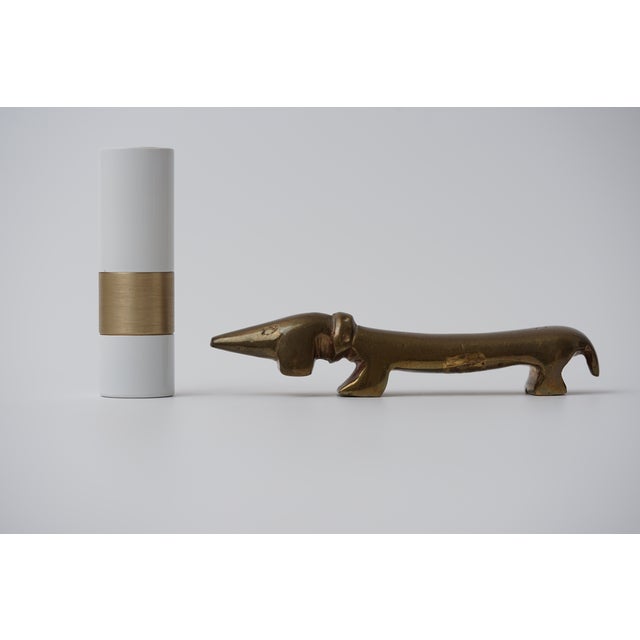 Vintage Brass Dachshund Bottle Opener by Walter Bosse for Herta Baller, 1950s For Sale - Image 10 of 11