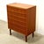 1950s Danish Teak Six Drawer Dresser For Sale In Boston - Image 6 of 10