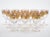 Val Saint Lambert Set of 12 Gilt Gold-Decorated Tableware Wine / Water Service For Sale - Image 12 of 12