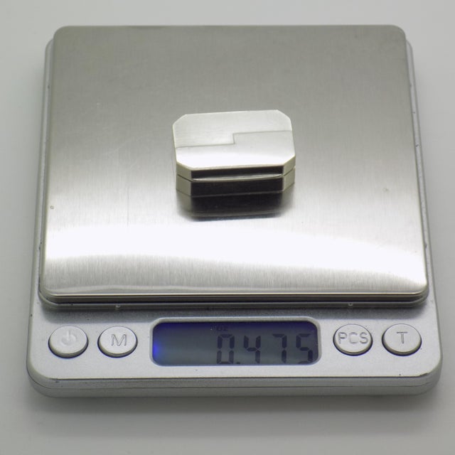 Vintage Italian Handmade Genuine Silver Codevilla Branded Pill Snuff Trinket Box, 1931 For Sale - Image 11 of 12