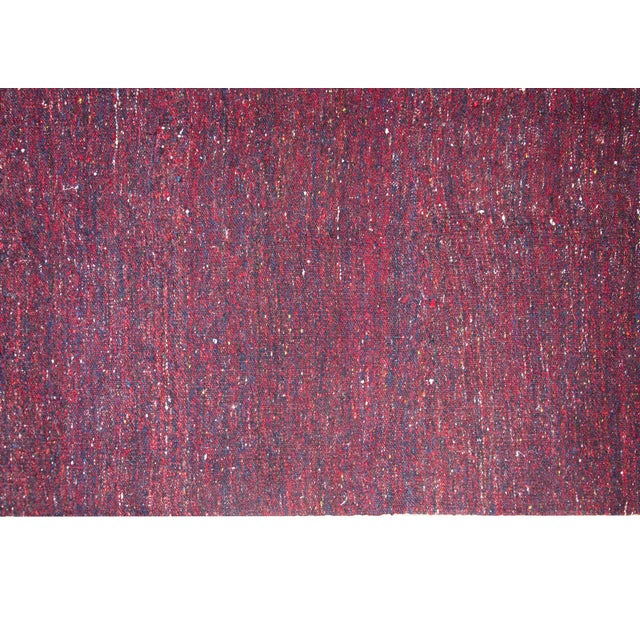 Brilliant Vintage Gabbeh Kilim Rug For Sale - Image 9 of 16