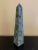 Stone Green Marble Obelisk With Dramatic Veining For Sale - Image 7 of 11