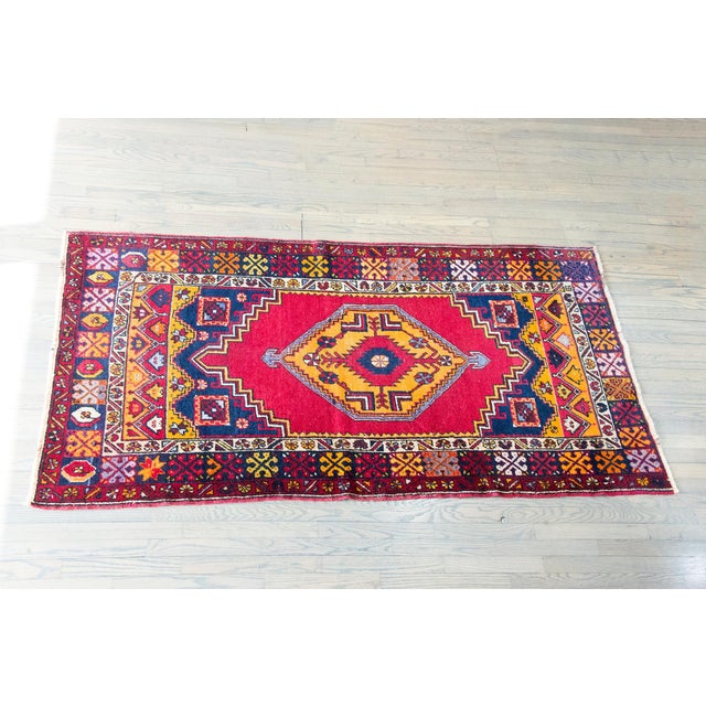 1930s Early 20th Century Anatolian Turkish Rug For Sale - Image 5 of 16