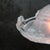 Metal French Art Deco Brass and Etched Glass Pendant Light, 1920s For Sale - Image 7 of 11