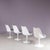 Tulip Chairs with Gray Fabric Cushions by Eero Saarinen for Knoll International, USA, 1960s, Set of 4 For Sale - Image 3 of 12