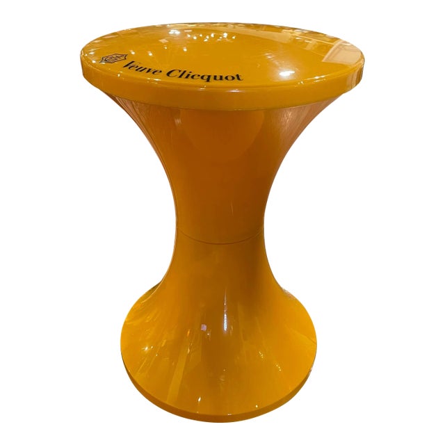 Vintage French Veuve Clicquot Champagne Cooler Tam Tam Stool For Sale