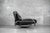 Mid-Century Modern Black Leather Stringa 2-Seater Sofa by Gae Aulenti for Poltronova, 1960s For Sale - Image 3 of 18