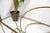 Decorative Gold Gilt Wrought Iron Glass Shelves Étagère For Sale - Image 6 of 13