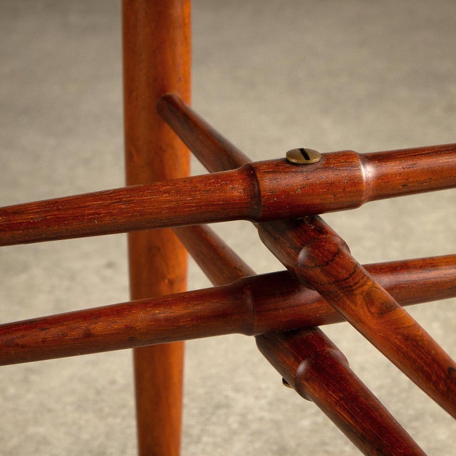 Teak and Ceramic Side Table by Poul Hundevad and Jørgen Mogensen, Denmark, 1960s For Sale - Image 14 of 17