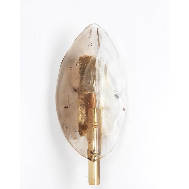1970s Murano Glasd Wall Lights attributed to Kalmar, Austria, 1970s, Set of 2 For Sale - Image 5 of 7