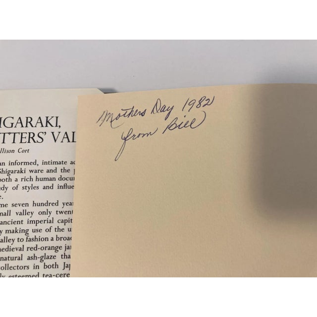Shigaraki the Potters' Valley 1st Edition 1979 Japan Hardcover Book by Louise Allison Cort For Sale - Image 10 of 13