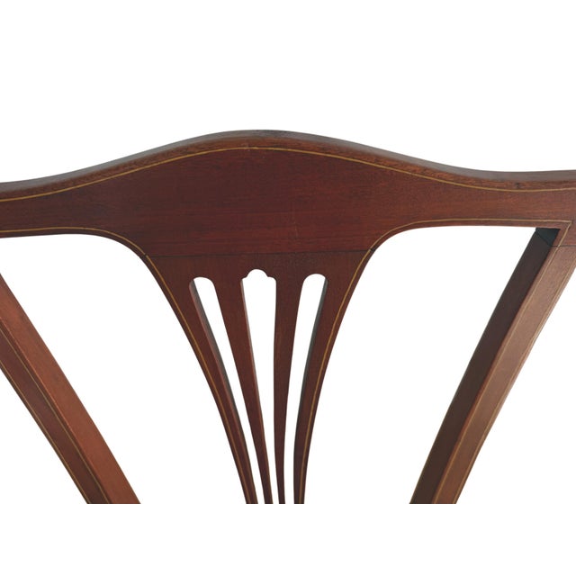 Set of 14 Antique Early 20th-Century Dining Chairs (12 Side Chairs + 2 Armchairs) For Sale - Image 11 of 11