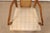 Wood Drexel Heritage Mid-Century Modern Walnut and Cane High Back Dining Armchairs, Pair For Sale - Image 7 of 11