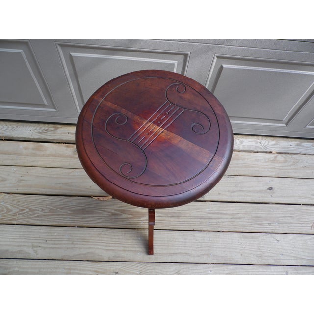 Brown Antique Walnut Victorian Eastlake Occasional Table Gothic Plant Stand Bust Stand For Sale - Image 8 of 12