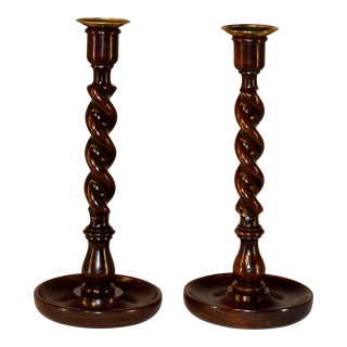 Pair of Late 19th Century Candlesticks For Sale