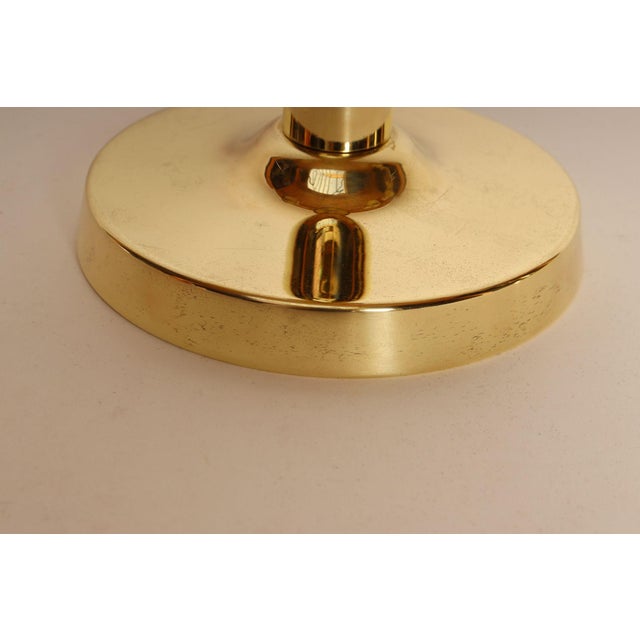 Pair of Vintage Brass Candelabra by Tommi Parzinger for Dorlyn Silversmiths For Sale - Image 14 of 16