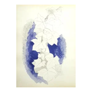 1955 Braque Lithograph Untitled V31-7 Verve